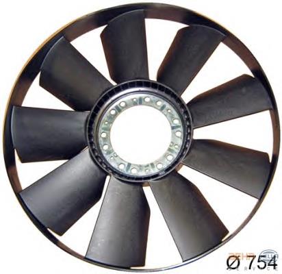 8MV376757721 HELLA ventilador (roda de aletas do radiador de esfriamento)