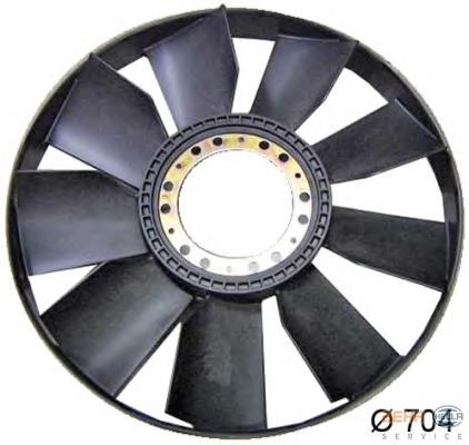 8MV376758271 HELLA ventilador (roda de aletas do radiador de esfriamento)