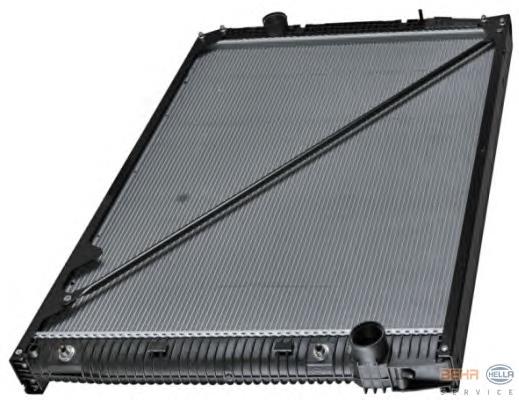 Купить 8MK376721491 HELLA Радиатор водяной