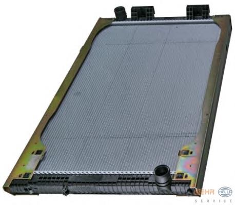 Купить 8MK376721461 HELLA Радиатор водяной