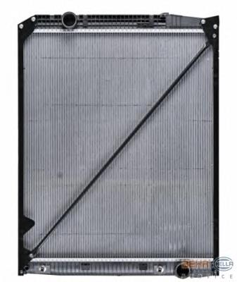 Купить 8MK376721231 HELLA Радиатор водяной