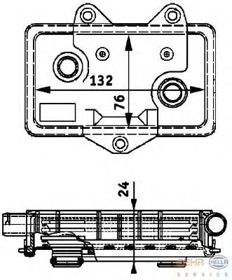 FP 46 B35-AV FPS radiador de óleo
