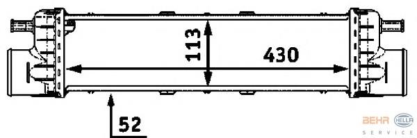 Radiador de intercooler para Mercedes G (W463)