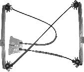 Механизм стеклоподъемника двери передней левой 0332261 VAN Wezel