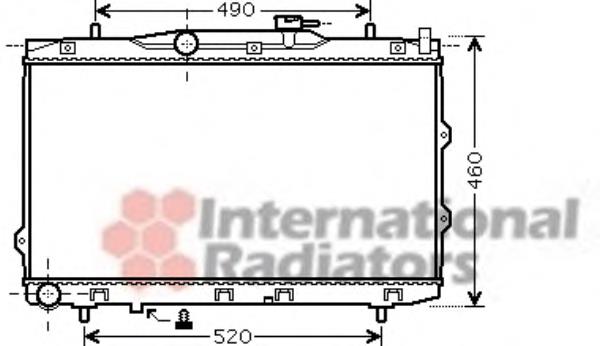 83002074 VAN Wezel Радиатор основной
