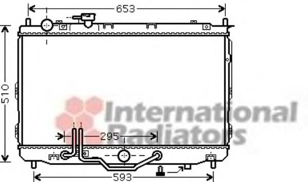 414708-4 Polcar radiador de esfriamento de motor