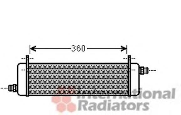 Radiador de óleo 43003464 VAN Wezel