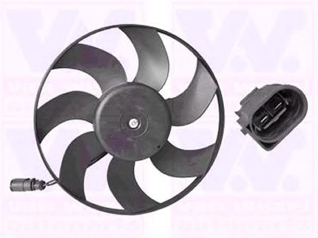 5894746 VAN Wezel ventilador elétrico de esfriamento montado (motor + roda de aletas direito)