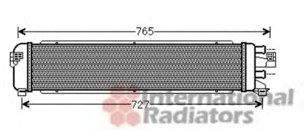 2035000100 Mercedes radiador de esfriamento de motor