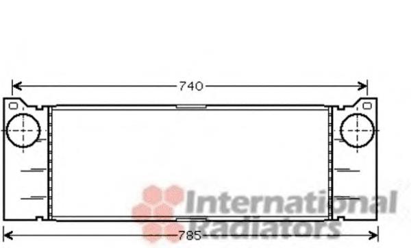 Radiador de intercooler para Mercedes Vito (639)