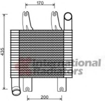 NIS 96660 WYP Nissens radiador de intercooler