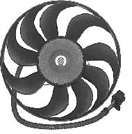 5888745 VAN Wezel ventilador elétrico de esfriamento montado (motor + roda de aletas direito)