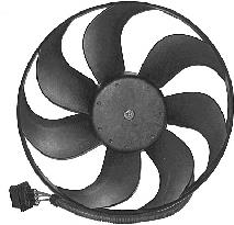 5888744 VAN Wezel ventilador elétrico de esfriamento montado (motor + roda de aletas)