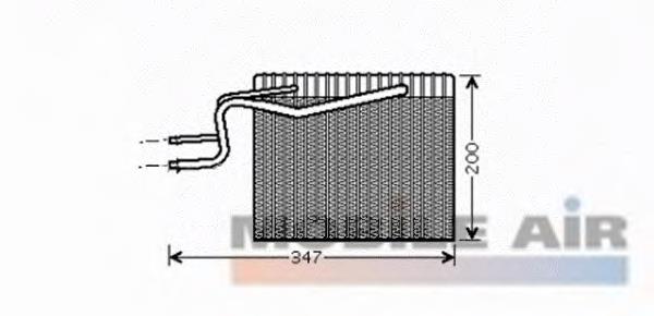 4300V365 VAN Wezel vaporizador de aparelho de ar condicionado