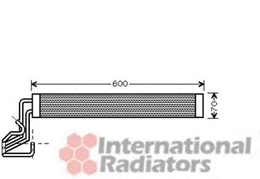 58003264 VAN Wezel radiador da direção hidrâulica assistida