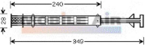 3000D358 VAN Wezel tanque de recepção do secador de aparelho de ar condicionado