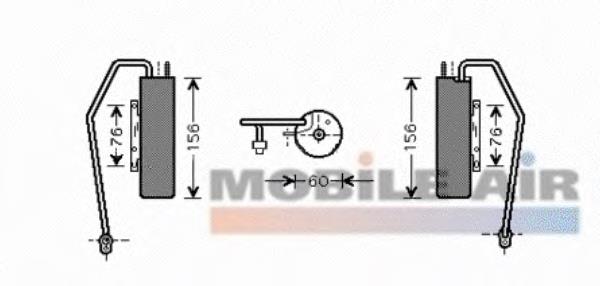 3700D398 VAN Wezel tanque de recepção do secador de aparelho de ar condicionado