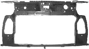 Suporte do radiador montado (painel de montagem de fixação das luzes) 1709668 VAN Wezel