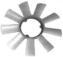 3075741 VAN Wezel ventilador (roda de aletas do radiador de esfriamento)