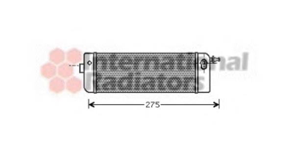 Radiador de óleo 17003278 VAN Wezel