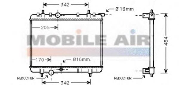 4000V062 VAN Wezel vaporizador de aparelho de ar condicionado