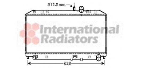 27002169 VAN Wezel radiador de esfriamento de motor