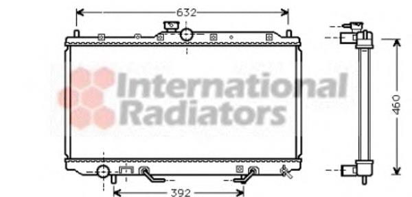 MR299523 Mitsubishi radiador de esfriamento de motor