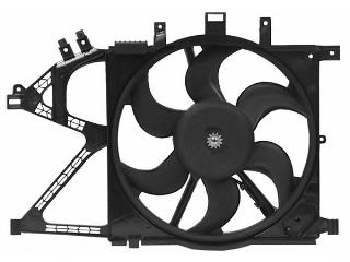 3777746 VAN Wezel ventilador elétrico de esfriamento montado (motor + roda de aletas direito)