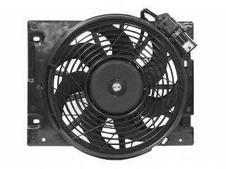 3742751 VAN Wezel difusor do radiador de esfriamento, montado com motor e roda de aletas