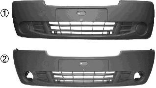 Бампер на авто VAN Wezel 4395570 цена, от 161.40 USD