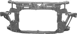 Suporte do radiador montado (painel de montagem de fixação das luzes) 1625668 VAN Wezel