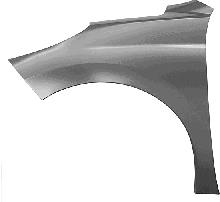 Pára-lama dianteiro esquerdo Peugeot 207 WA, WC