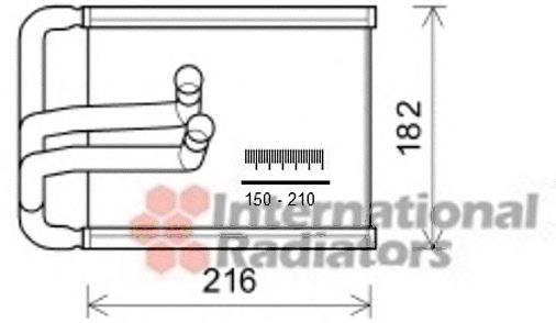 10-35289-SX Stellox radiador de forno (de aquecedor)