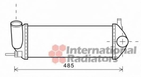 Интеркулер 43004471 VAN Wezel