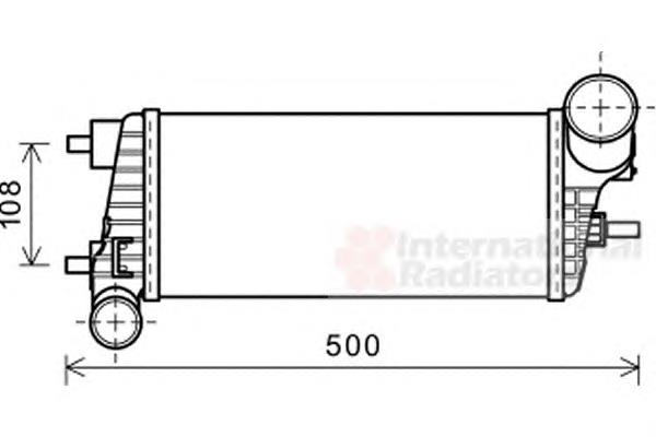 017-018-0026 Abakus radiador de intercooler