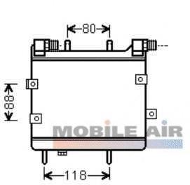 Radiador de óleo 30003534 VAN Wezel