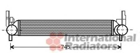 49004039 VAN Wezel radiador de intercooler