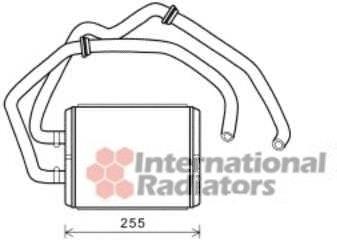 Radiador de forno (de aquecedor) 28006104 VAN Wezel