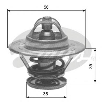 0004222883 Fiat/Alfa/Lancia termostato