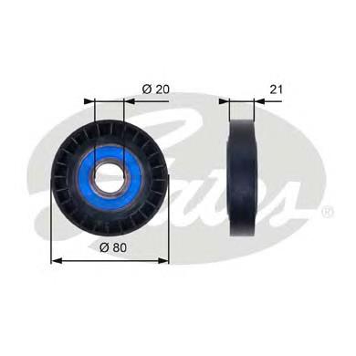 T36011 Gates rolo parasita da correia de transmissão
