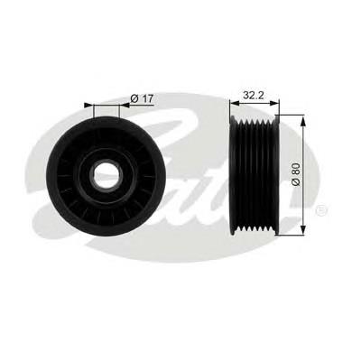 T38016 Gates rolo de reguladora de tensão da correia de transmissão