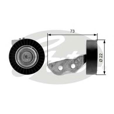 07K145172C Market (OEM) rolo parasita da correia de transmissão