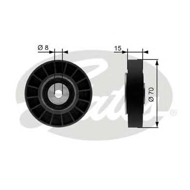 T36214 Gates rolo parasita da correia de transmissão