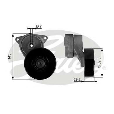 Роликовий модуль натяжителя ремня Gates T38169 цена, от 38.50 USD