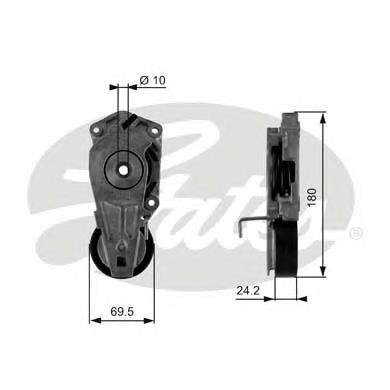 MPQ0658 Magneti Marelli reguladora de tensão da correia de transmissão