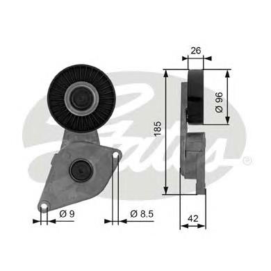 0K9BV-10-770 Parts-Mall reguladora de tensão da correia de transmissão