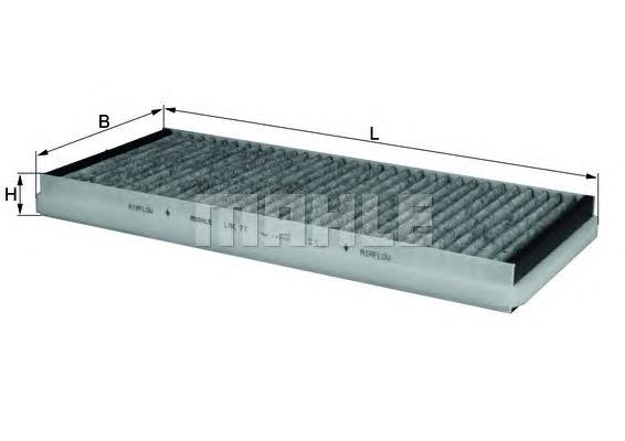 LAK77 Knecht-Mahle filtro de salão