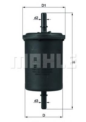 KL4161 Knecht-Mahle топливный фильтр