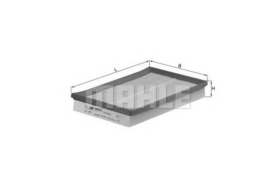 LX977D Knecht-Mahle filtro de ar