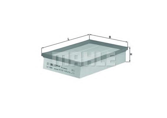 LX935 Knecht-Mahle filtro de ar